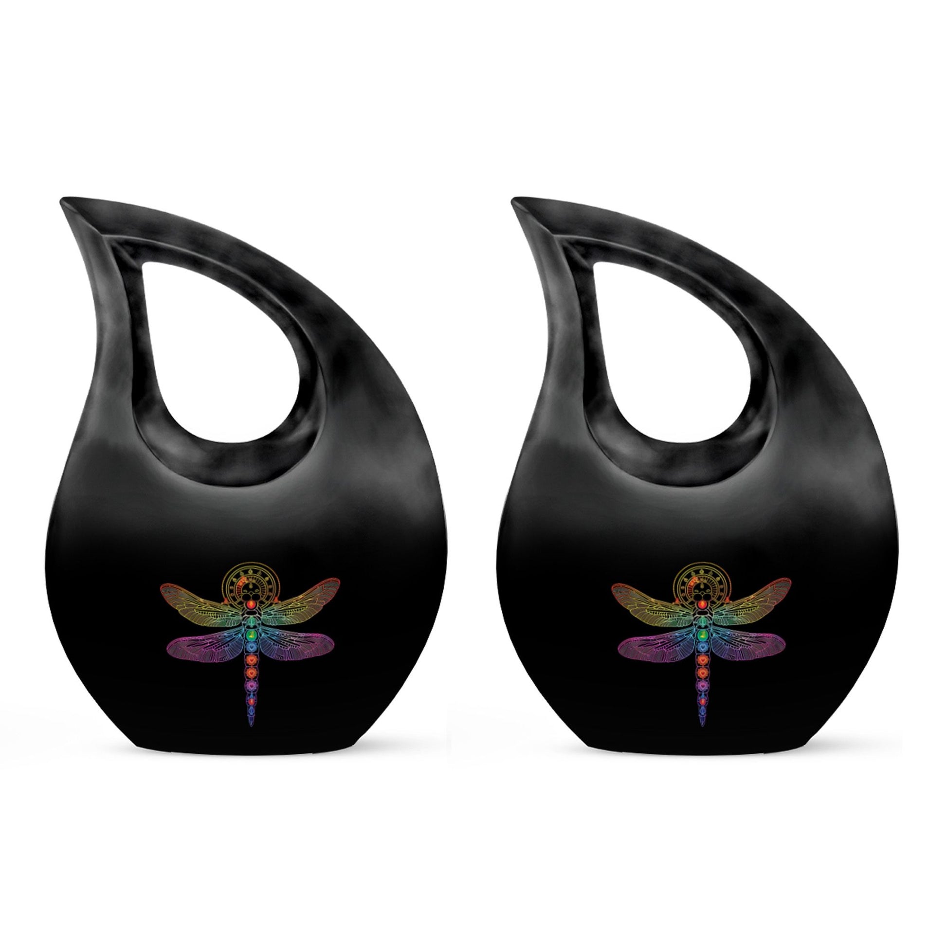 Cosmic Dragonfly Urns For Men Funeral, Ashes Memorial Urn