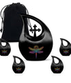 Cosmic Dragonfly Urns For Men Funeral, Ashes Memorial Urn