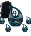 Cosmic Dragonfly Cremains Containers Funeral, Ashes Urn For Ashes