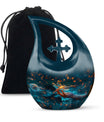 Cosmic Dragonfly Cremains Containers Funeral, Ashes Urn For Ashes