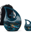 Cosmic Dragonfly Cremains Containers Funeral, Ashes Urn For Ashes