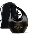 Cosmic Dragonfly Memorial Urn Funeral, Ashes Cremation Urn