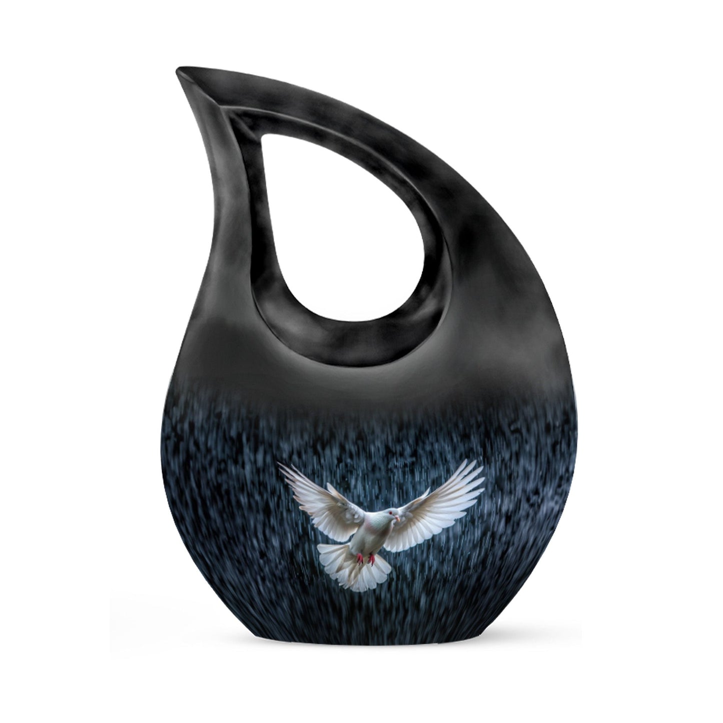 Personalized Bird Cremation Urn for Human Ashes - 10-inch, 200 cu in - Yatskia