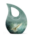 Dove-themed Cross Drop Dove Urn, 