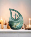 Dove-themed Cross Drop Dove Urn, 