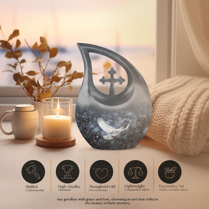 10-inch Dove urn 