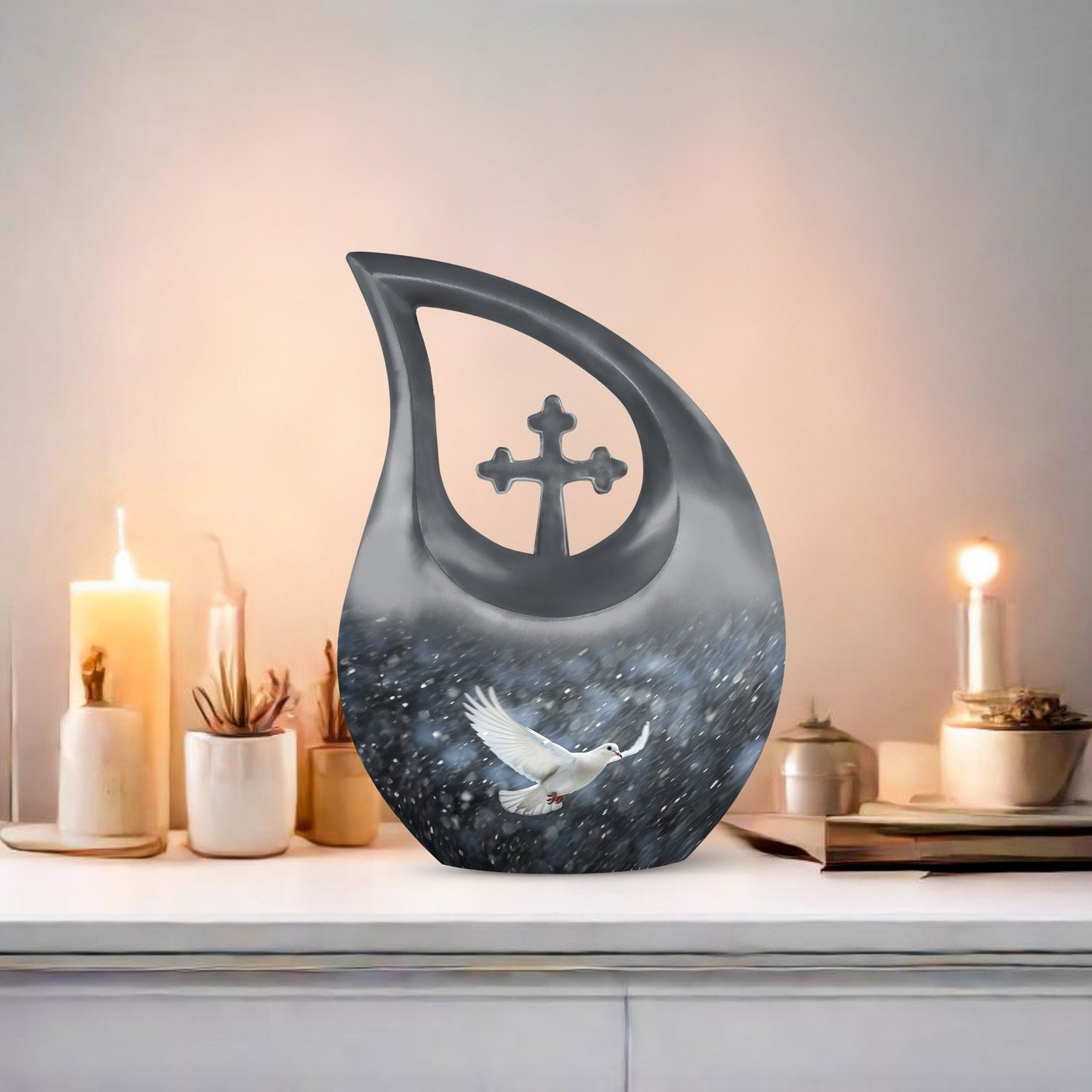 10-inch Dove urn 