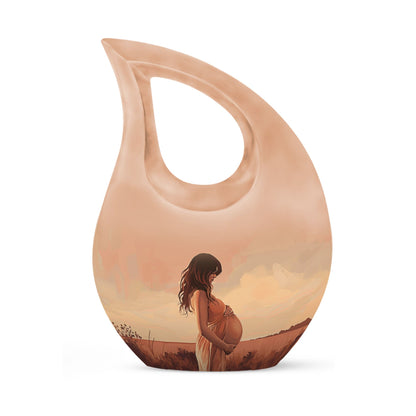 Cross Drop design Mother Urn, 