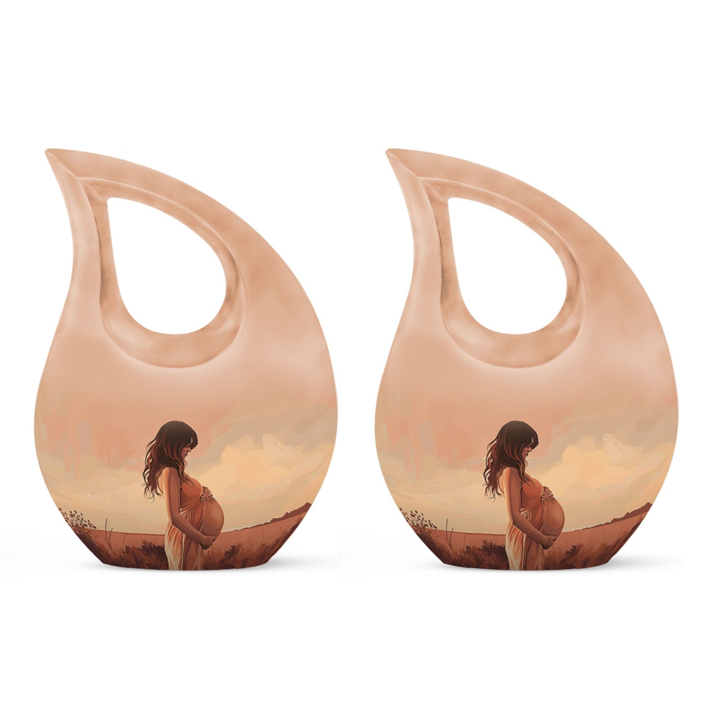 Cross Drop design Mother Urn, 