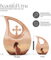 Cross Drop design Mother Urn, 