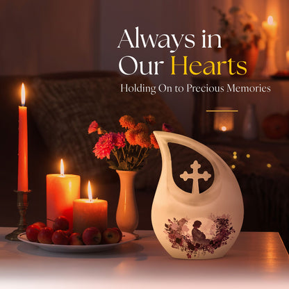 10-inch All Faith Funeral Mother Urn