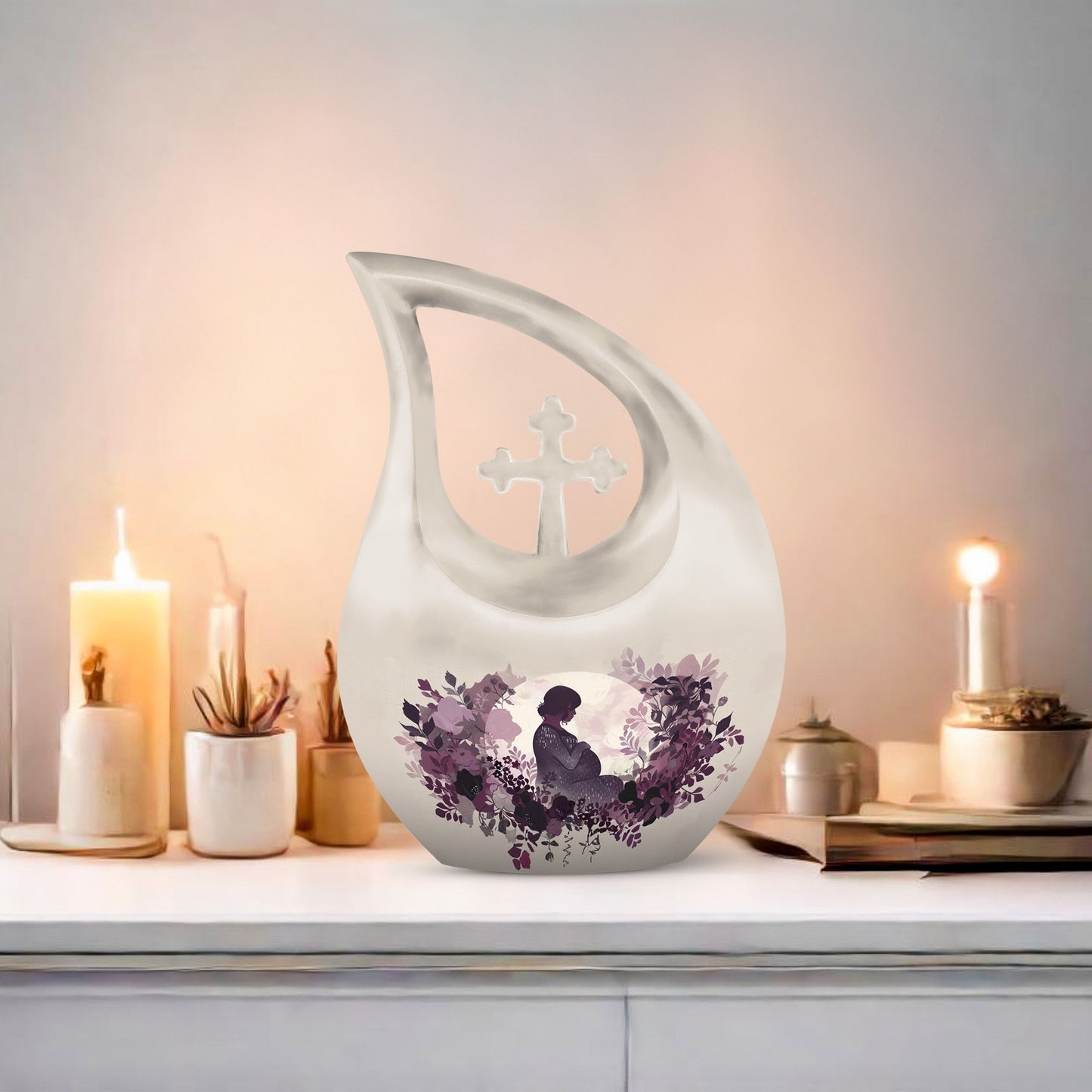 10-inch All Faith Funeral Mother Urn