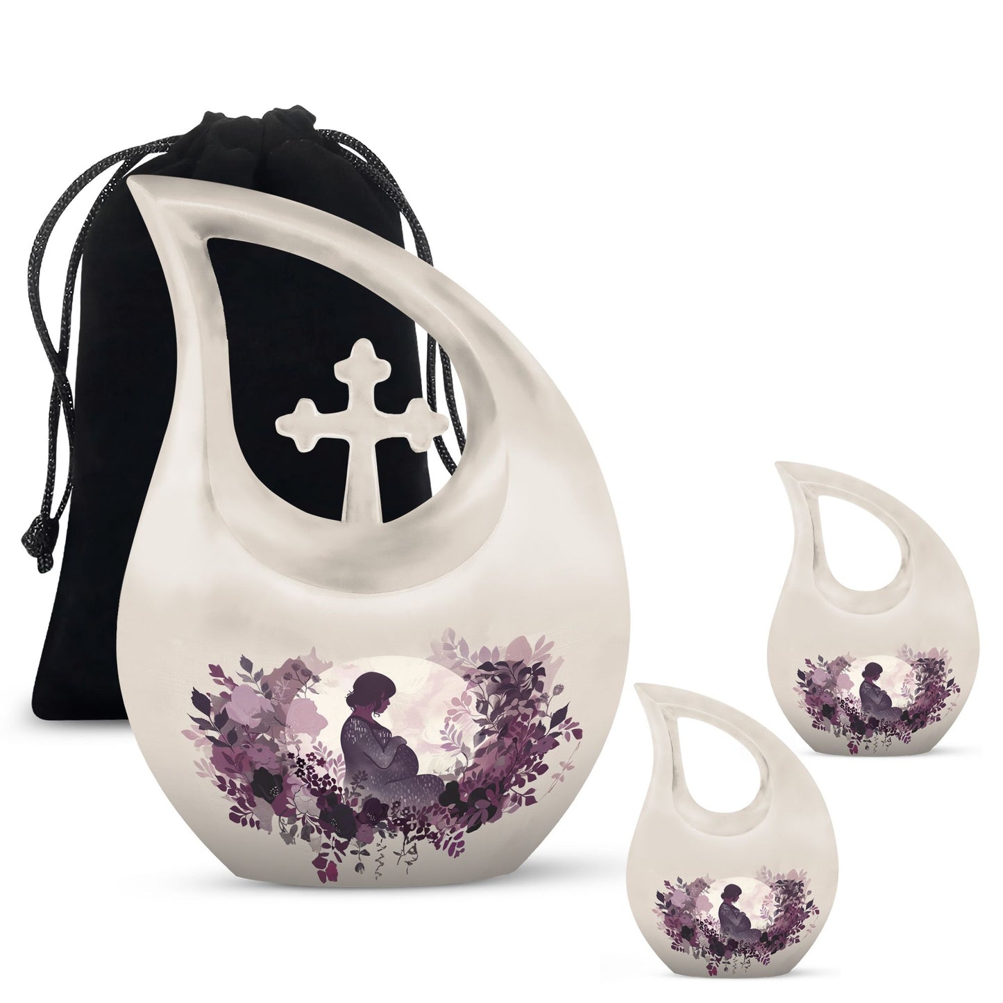 10-inch All Faith Funeral Mother Urn