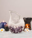 10-inch Aluminium Cross Drop Mother Urn,