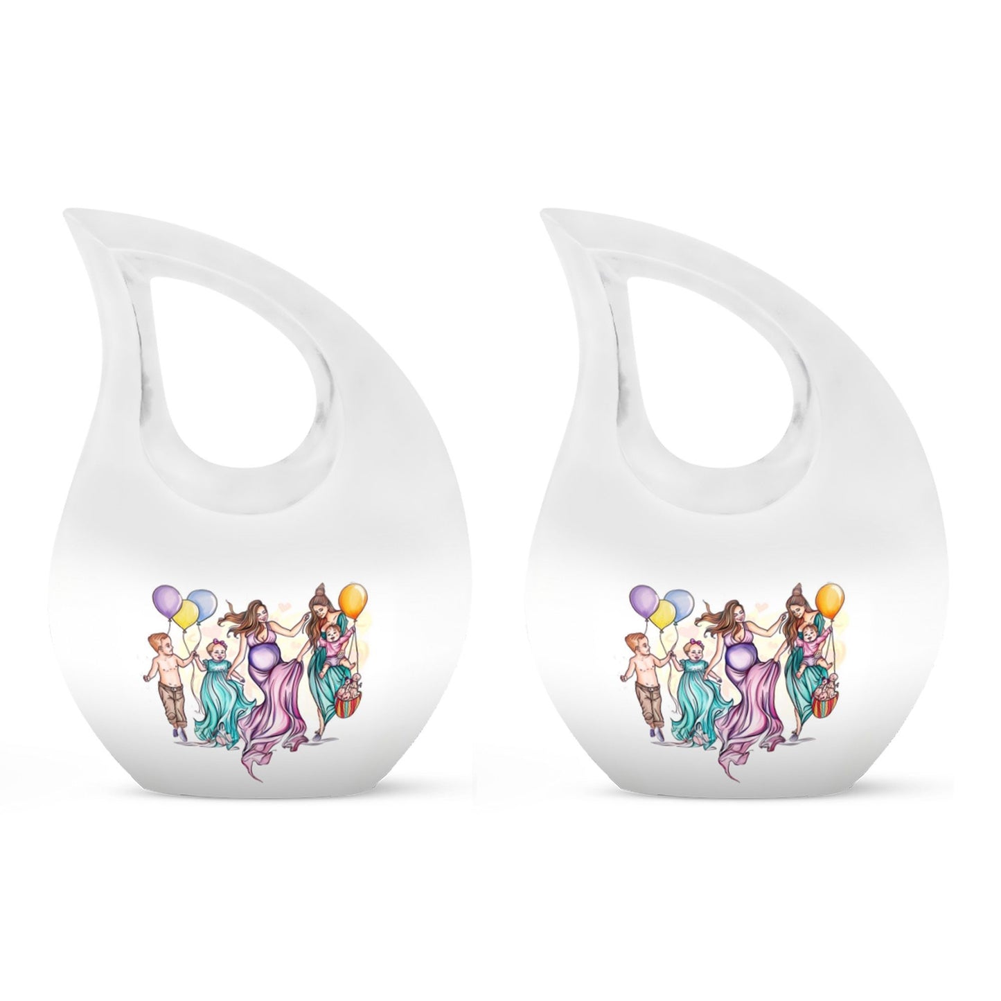 10-inch Cross Drop Mother Urn 