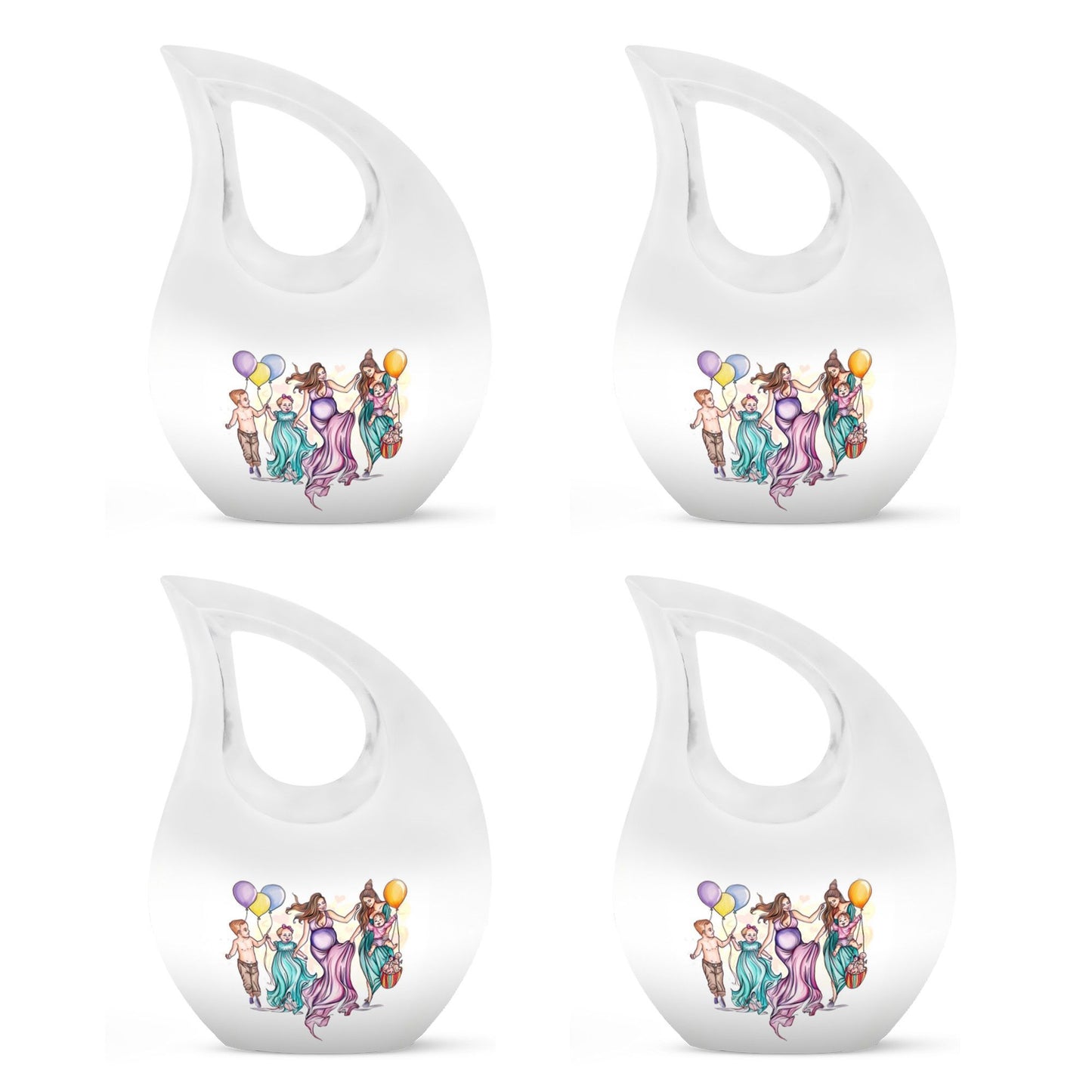 10-inch Cross Drop Mother Urn 