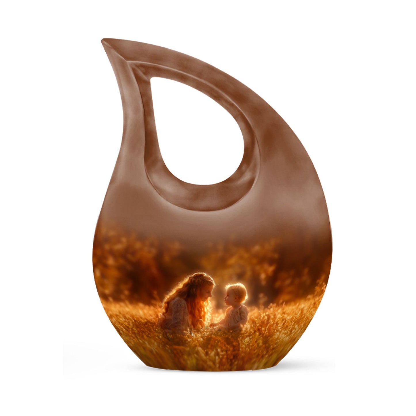 Cross Drop design, 10-inch Mother Urn,