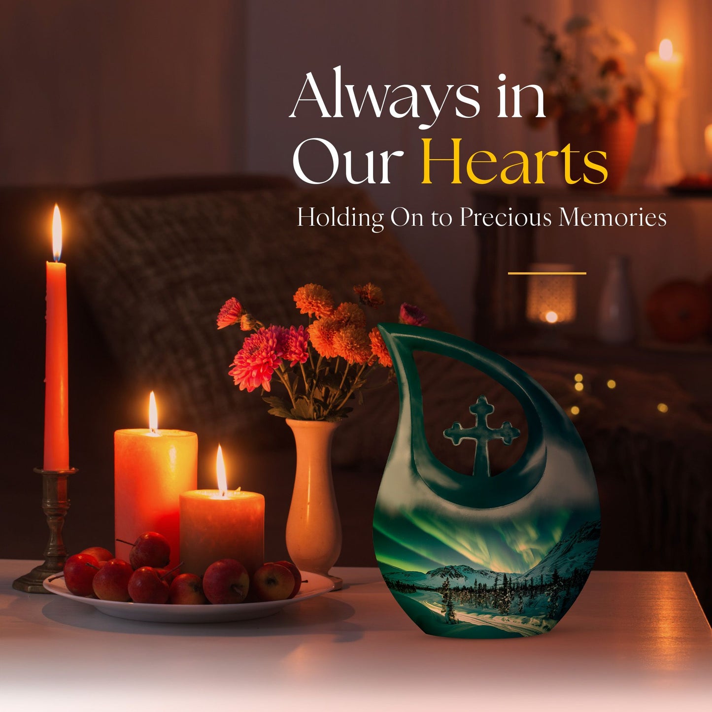 Northern Lights Urn