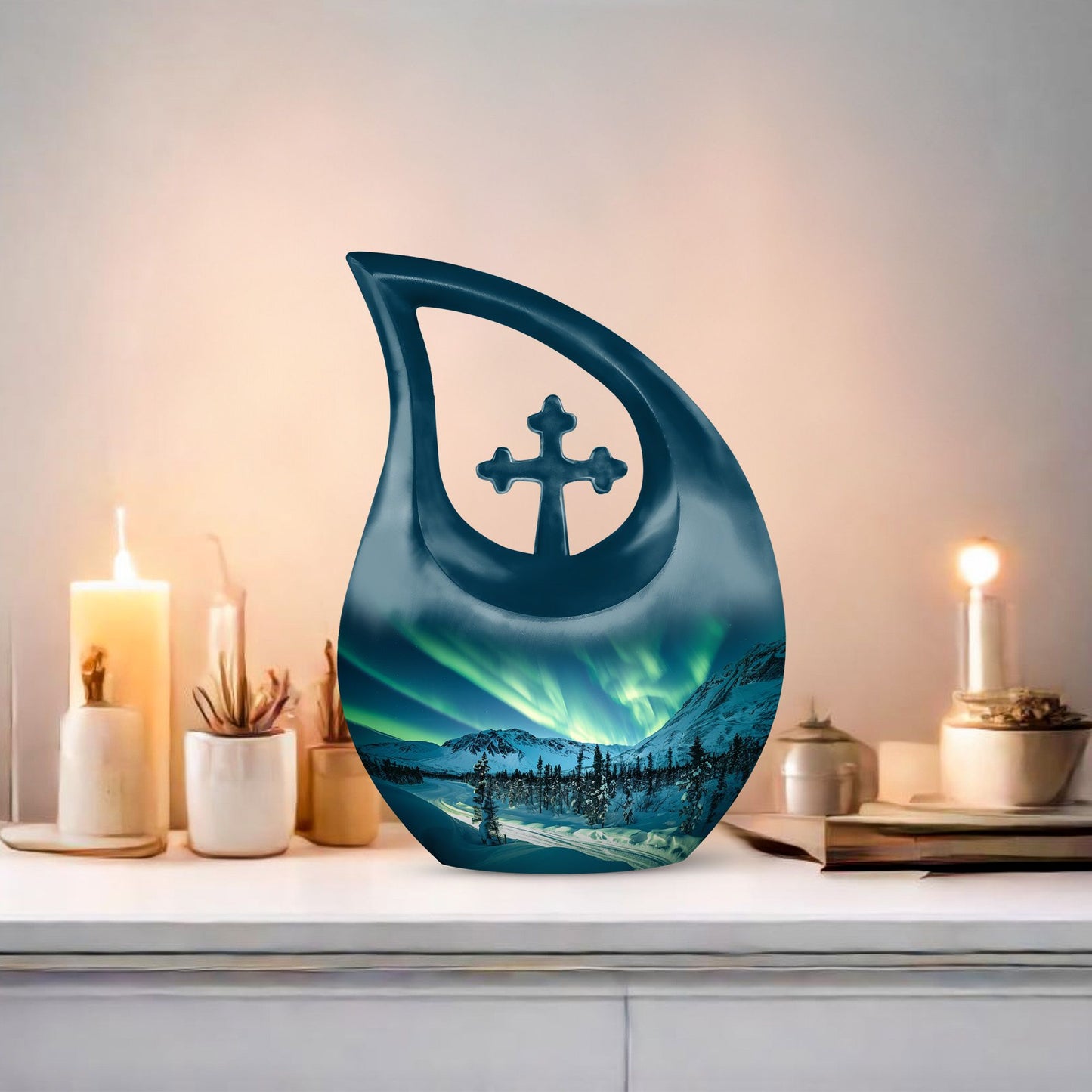 Northern Lights Urn