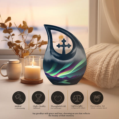 10-inch Northern Lights Urn 