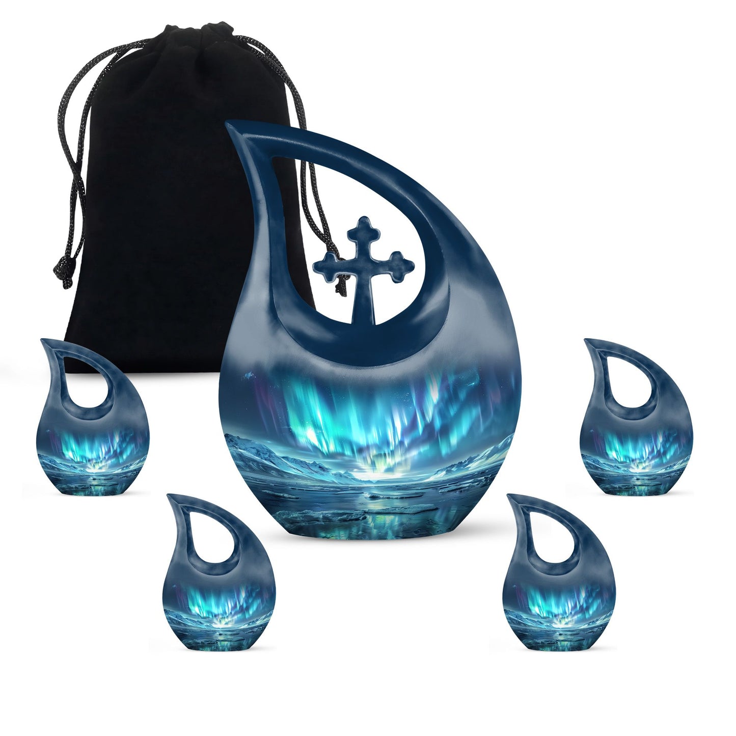 10-inch Extra Large Northern Lights Urn