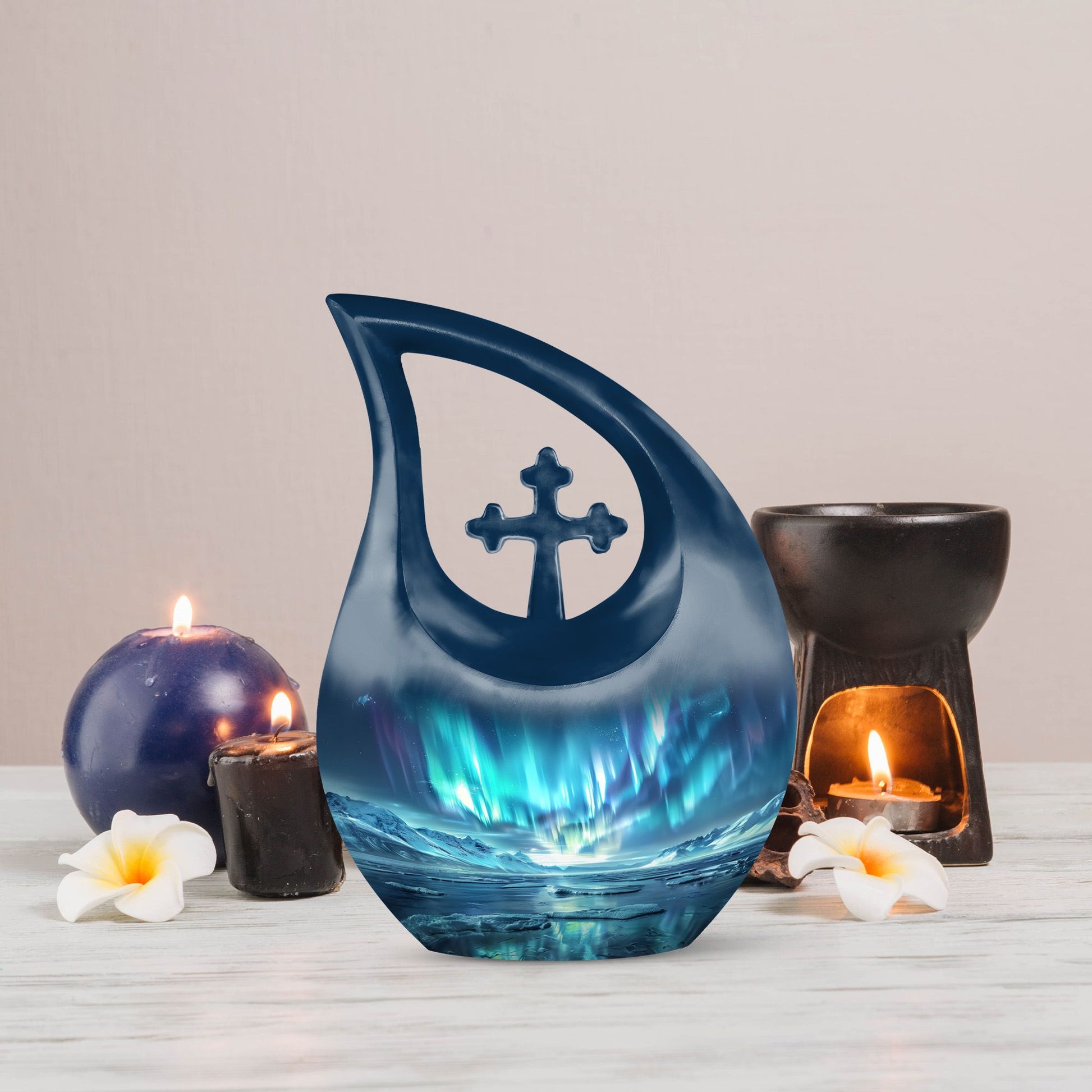 10-inch Extra Large Northern Lights Urn