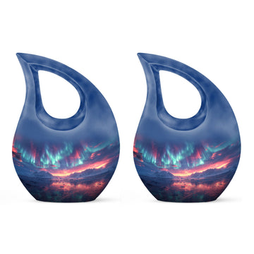 Small Urn Set of 2 -3