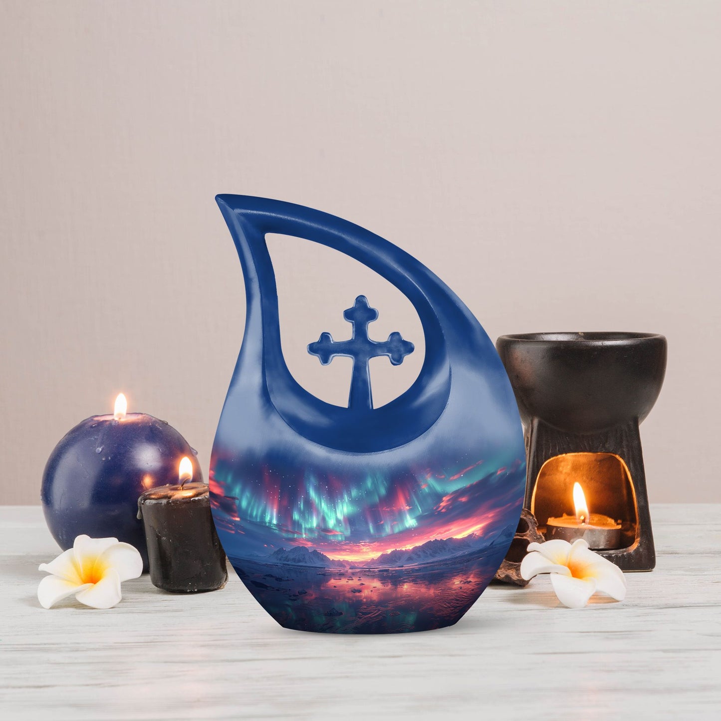 10-Inch Northern Lights Medium Urn 