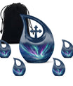 Northern Lights Funeral Urns For Ashes - Cremation Urn For Human
