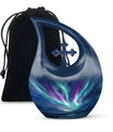 Northern Lights Funeral Urns For Ashes - Cremation Urn For Human