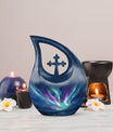 10 Inch Northern Lights Urn, 