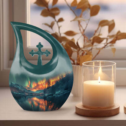10-Inch Northern Lights Urn 