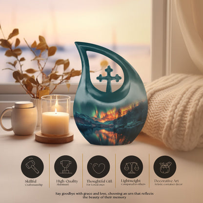 10-Inch Northern Lights Urn 