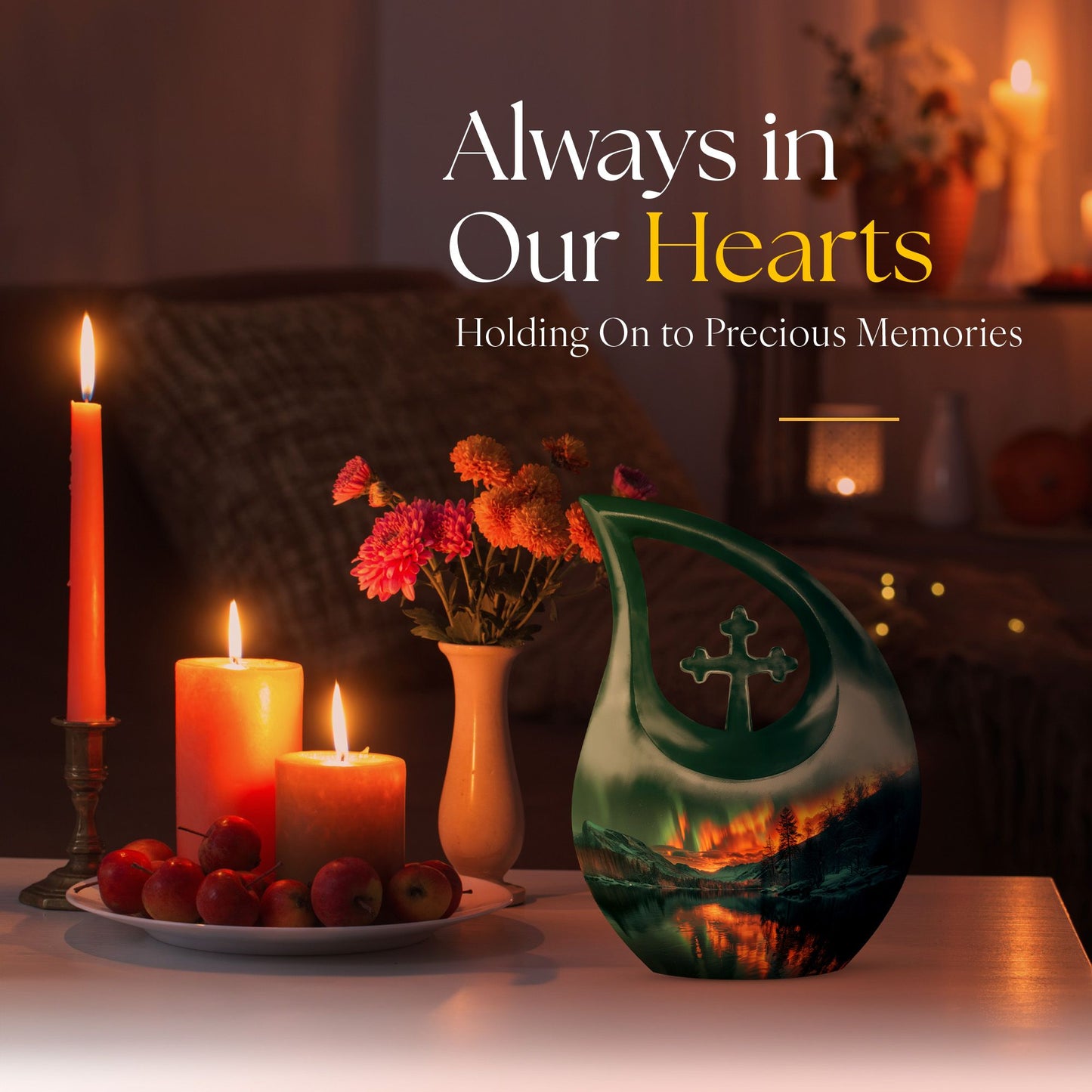 10-Inch Northern Lights Urn 