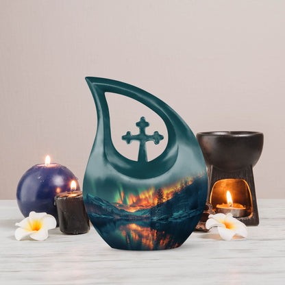 10-Inch Northern Lights Urn 