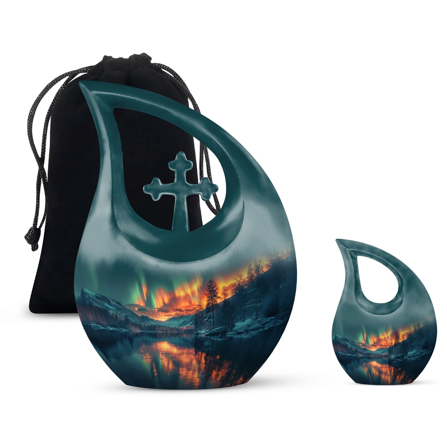 10-Inch Northern Lights Urn 