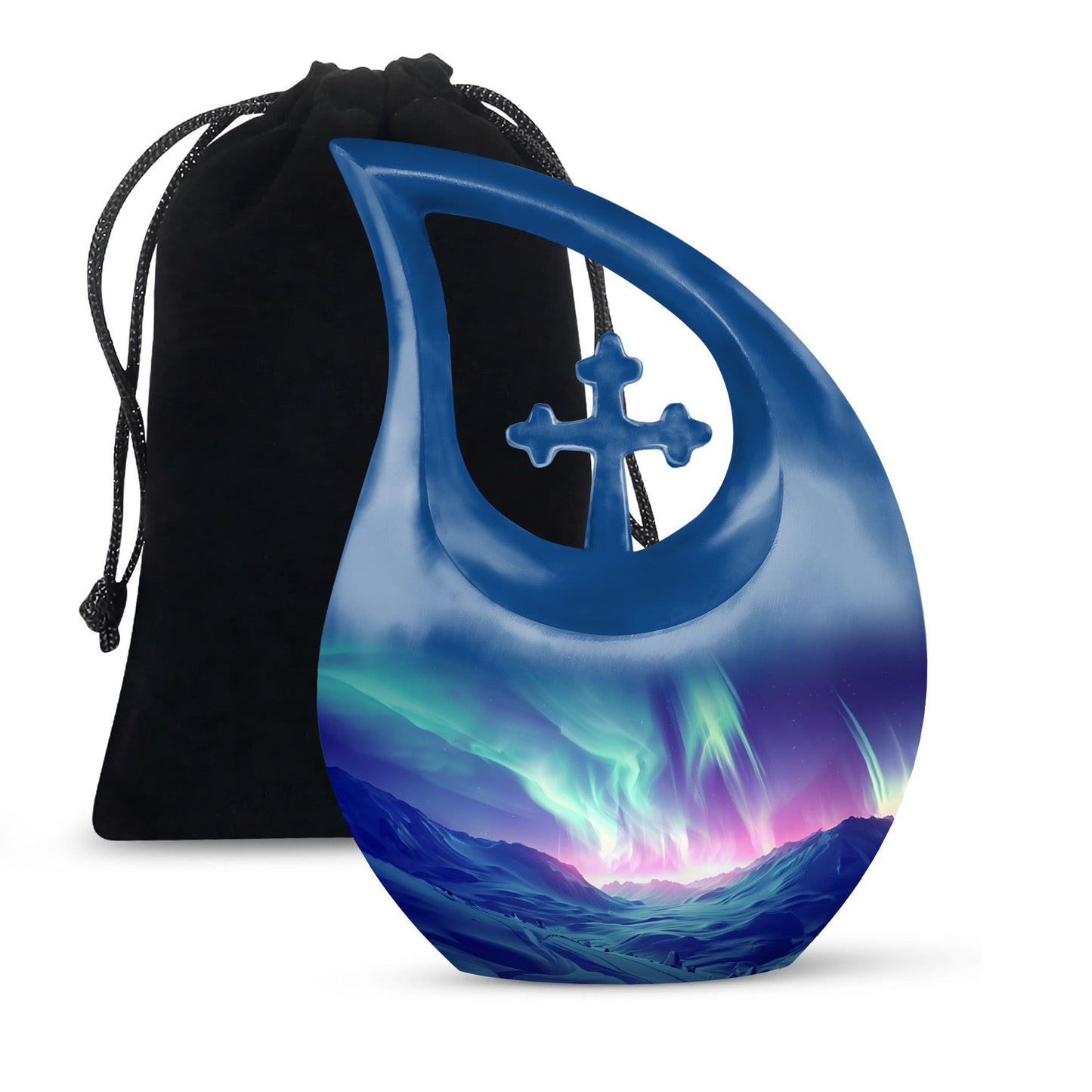 Medium-sized Northern Lights Urn,