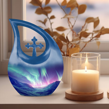 Medium-sized Northern Lights Urn,
