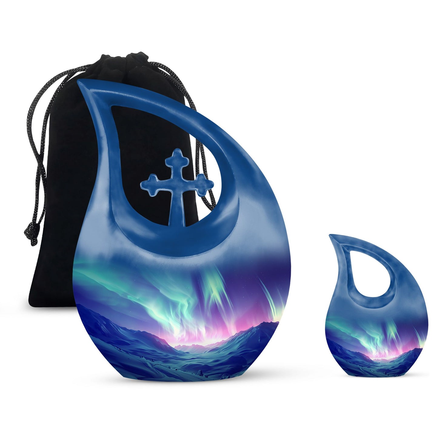 Medium-sized Northern Lights Urn,