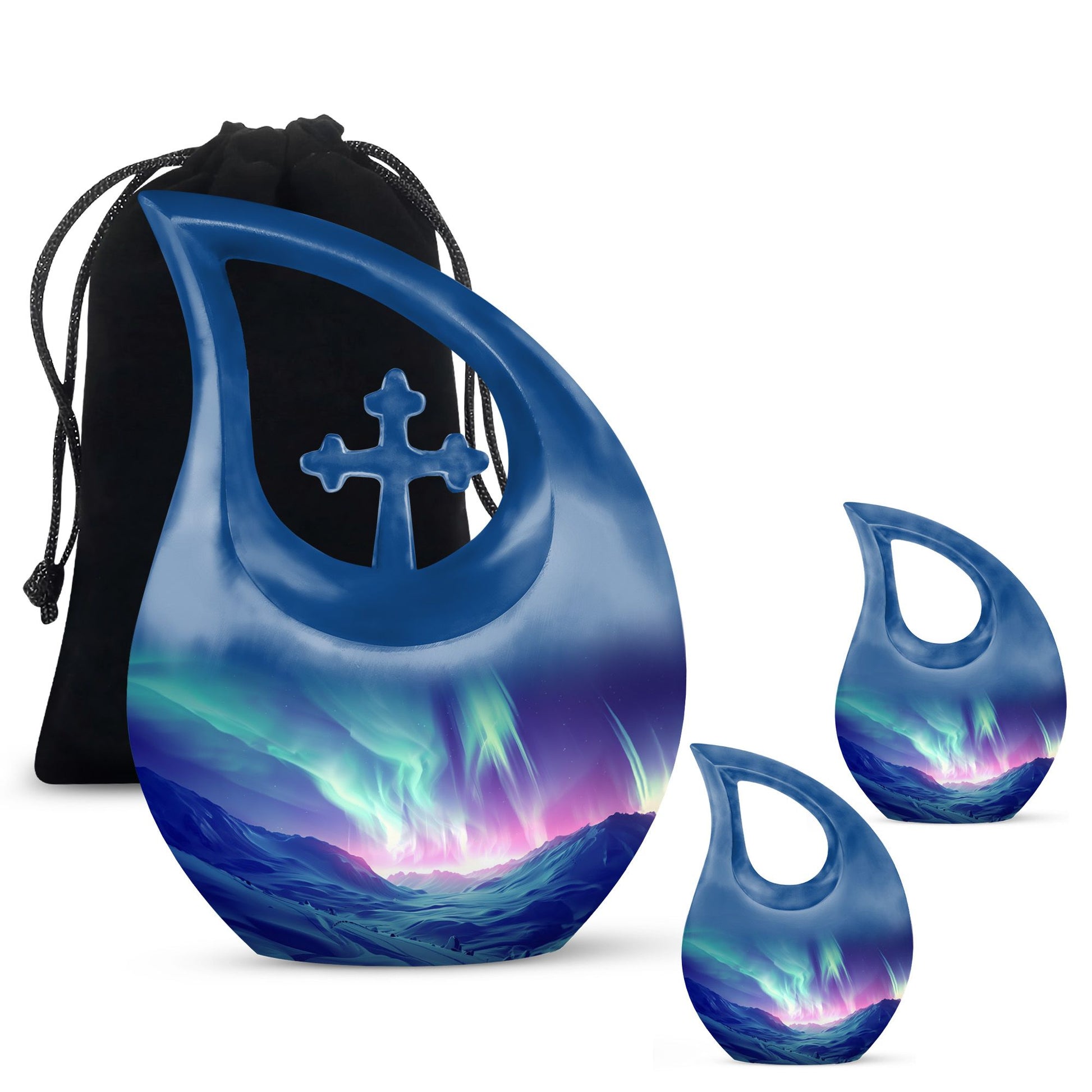 Medium-sized Northern Lights Urn,