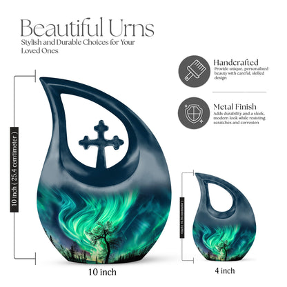 10-inch Northern Lights Urn
