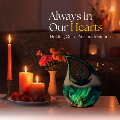 10-inch Northern Lights Urn