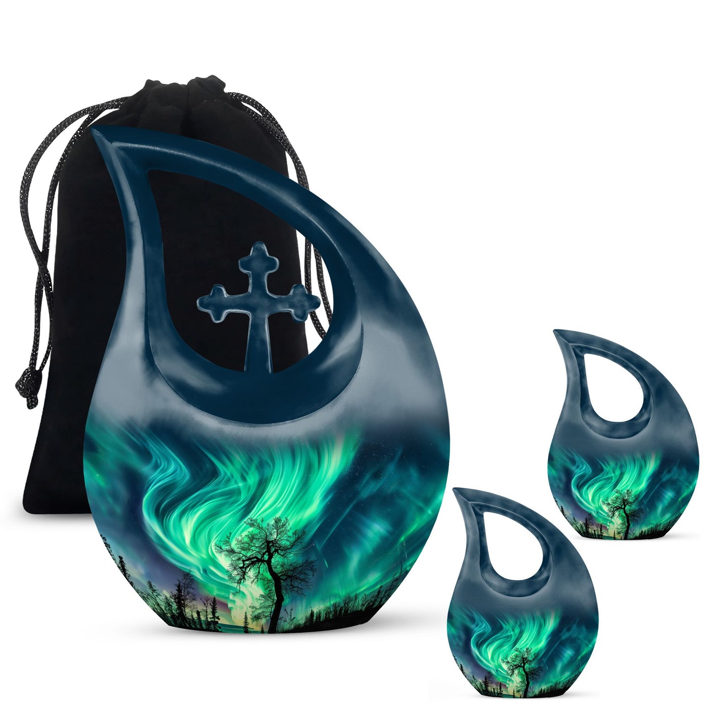10-inch Northern Lights Urn