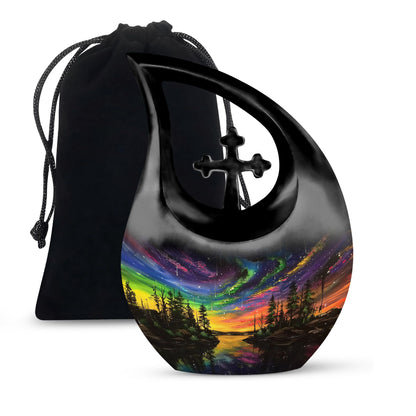 Extra large Northern Lights urn