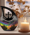 Extra large Northern Lights urn