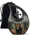 Cross Drop Bear Urn 