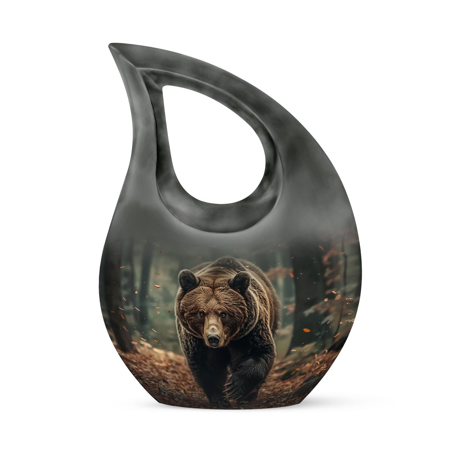 Cross Drop Bear Urn 