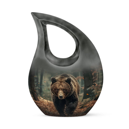 Cross Drop Bear Urn 