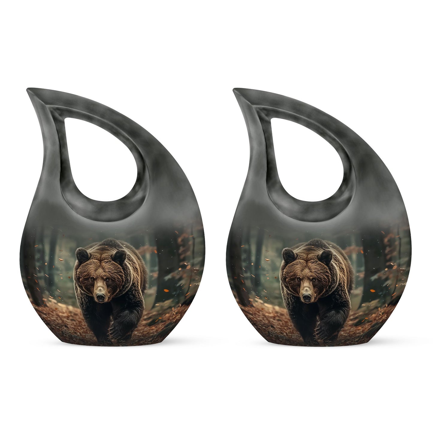 Cross Drop Bear Urn 