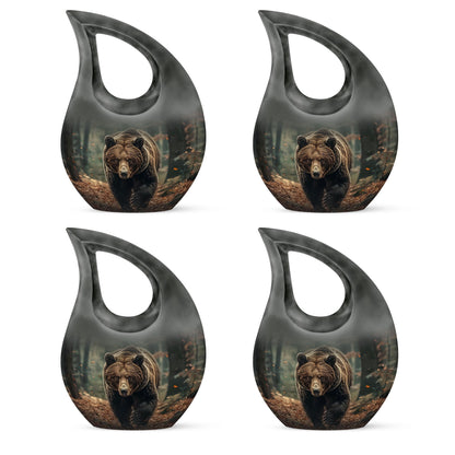 Cross Drop Bear Urn 